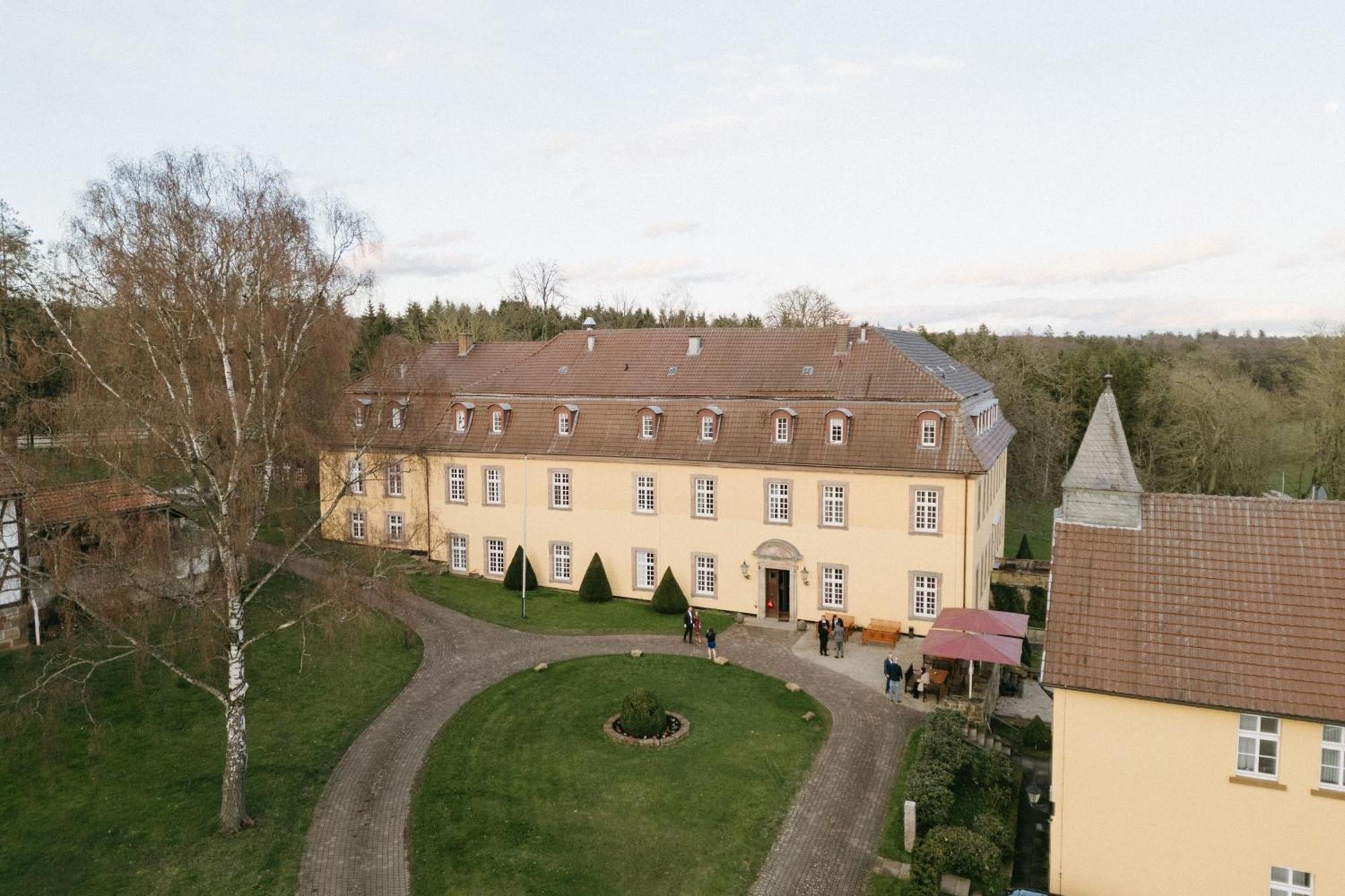 Hotel Schloss Hoehnscheid Bad Arolsen Eksteriør billede